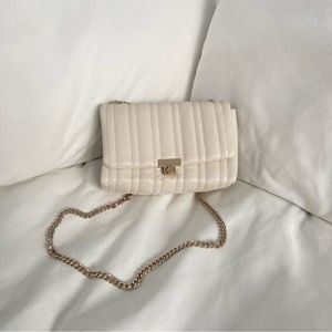 Zara Cream Crossbody Bag